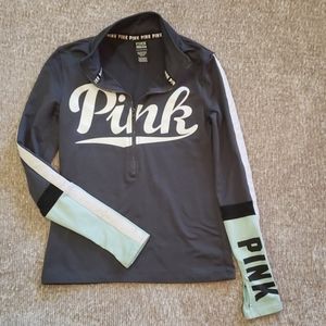 PINK Quarter-zip NWOT